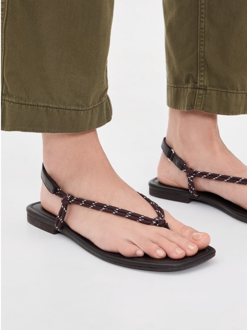 Madewell Aliyah Sandals in Brown Size 8.5